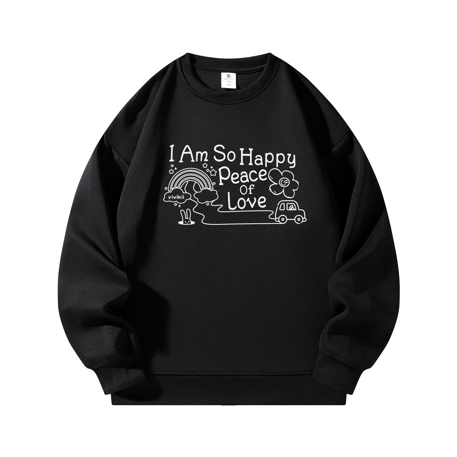 Свитшот женский YIVIKII, черный
Свитшот женский YIVIKII, черный