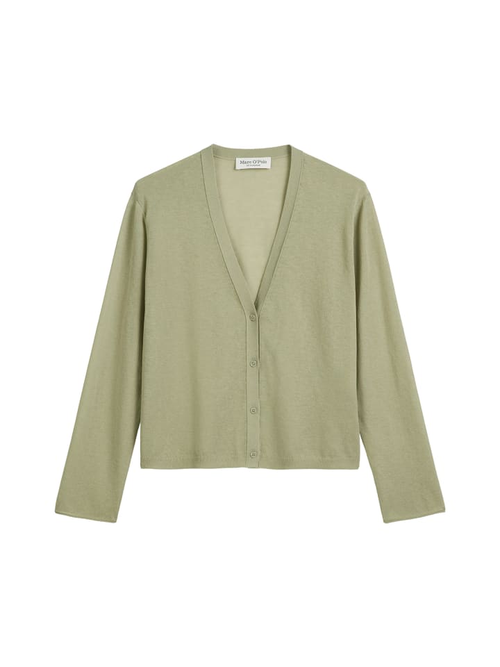 Тонкий кардиган тонкой вязки цвета Smooth Sage Marc O'Polo
Тонкий кардиган тонкой вязки цвета Smooth Sage Marc O'Polo