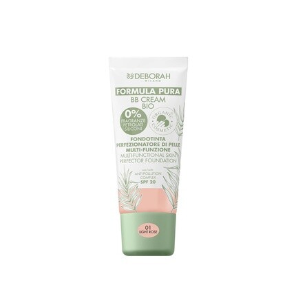 Deborah Milano BB Cream Pure BIO SPF 20 с натуральными ингредиентами 01 Светлая роза 30 мл
Deborah Milano BB Cream Pure BIO SPF 20 с натуральными ингредиентами 01 Светлая роза 30 мл