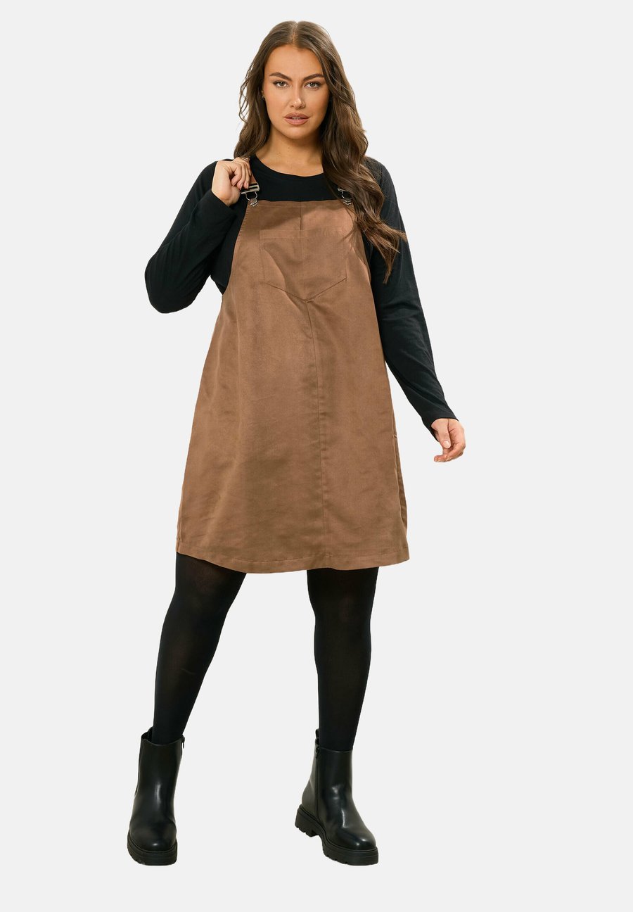 Платье Yours Clothing Day dress, Brown/Light Brown
Платье Yours Clothing Day dress, Brown/Light Brown