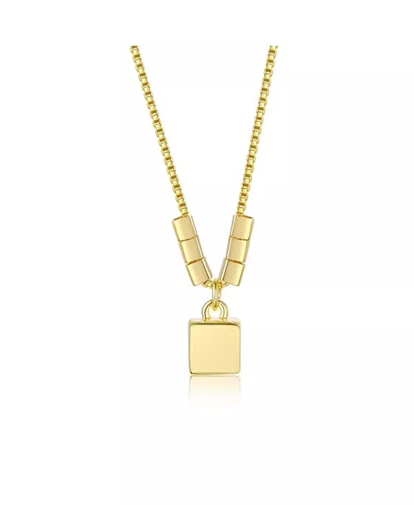 Ожерелье с подвеской-замком, покрытое 14-каратным золотом, с бусинами Rachel Glauber, gold
Ожерелье с подвеской-замком, покрытое 14-каратным золотом, с бусинами Rachel Glauber, gold