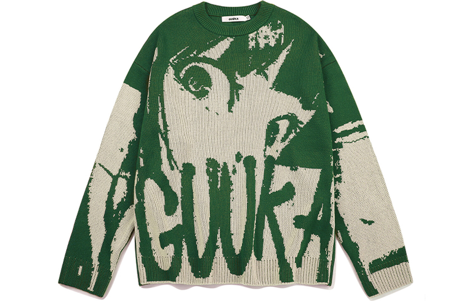 Свитер унисекс Guuka, зеленый
Свитер унисекс Guuka, зеленый