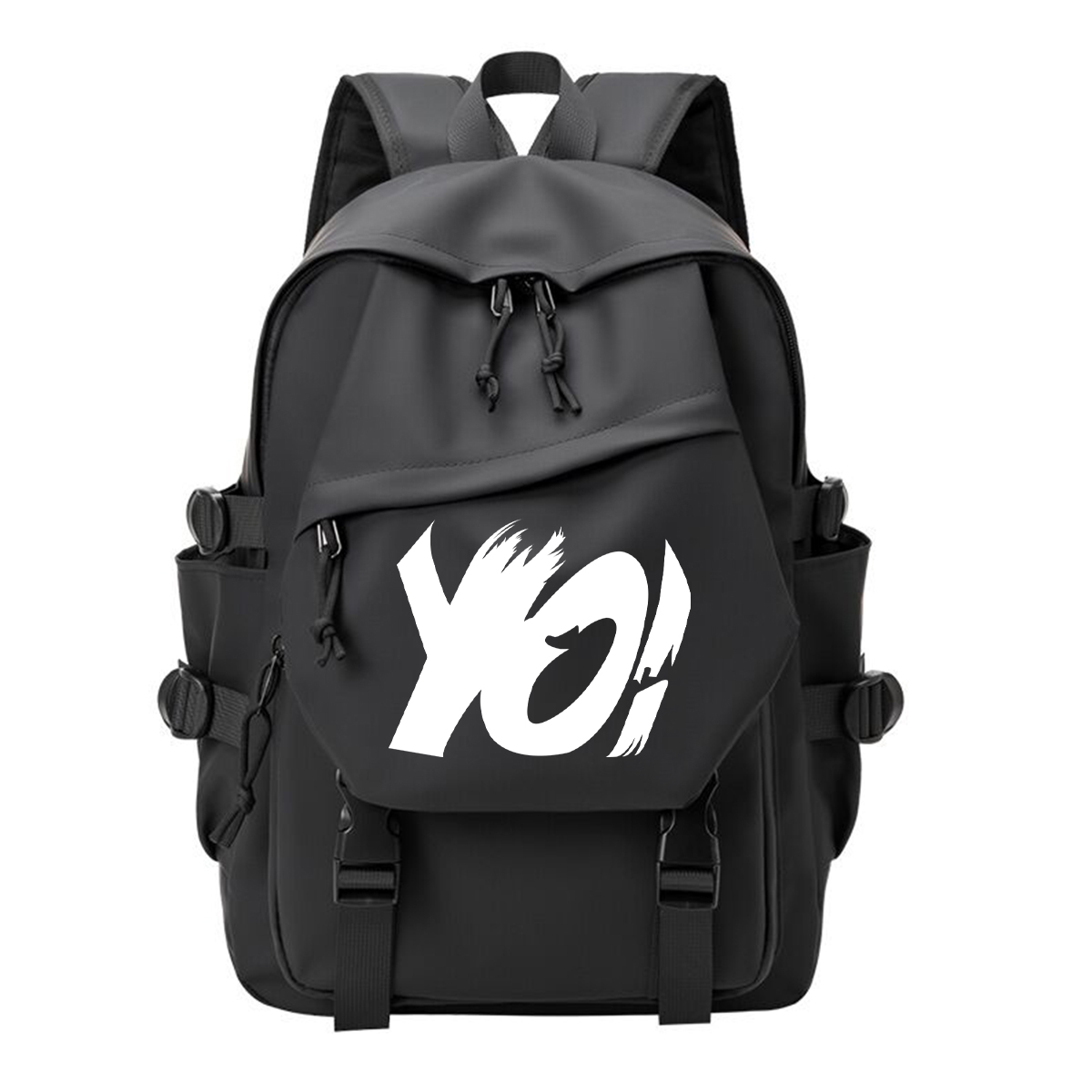 Travel Синтетический рюкзак унисекс черный с черными надписями и смайликом, Black Letter
Travel Синтетический рюкзак унисекс черный с черными надписями и смайликом, Black Letter