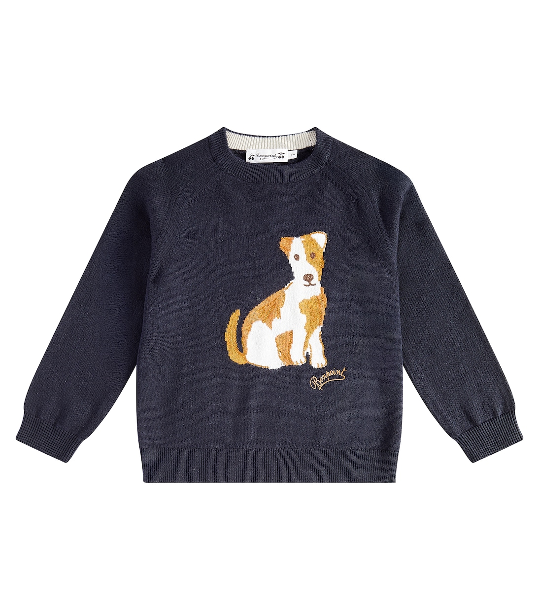 Толстовка Gabor из шерсти и хлопка Bonpoint, темно-синий 
Толстовка Gabor из шерсти и хлопка Bonpoint, темно-синий