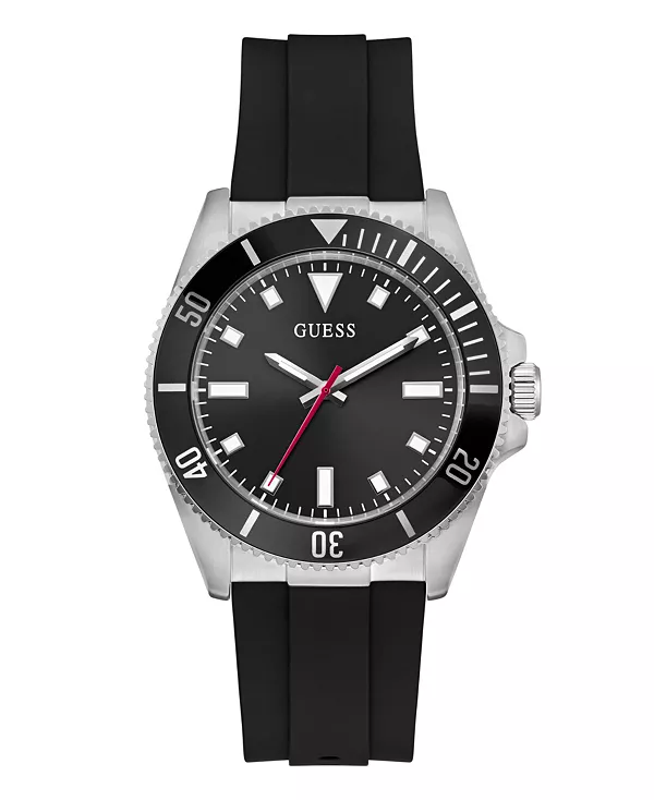 Мужские аналоговые часы черного серебристого цвета, 41 мм Guess, black
Мужские аналоговые часы черного серебристого цвета, 41 мм Guess, black