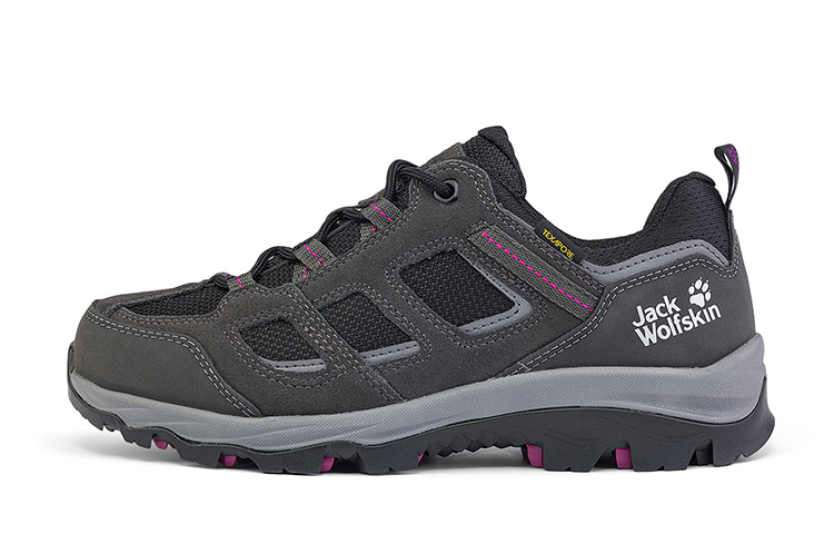 Vojo 3 Texapore Low Cushioning Anti-Slip And Wear-Resistant Low-Top Outdoor Shoes Women's JACK WOLFSKIN, черный фиолетовый/6157
Vojo 3 Texapore Low Cushioning Anti-Slip And Wear-Resistant Low-Top Outdoor Shoes Women's JACK WOLFSKIN, черный фиолетовый/6157