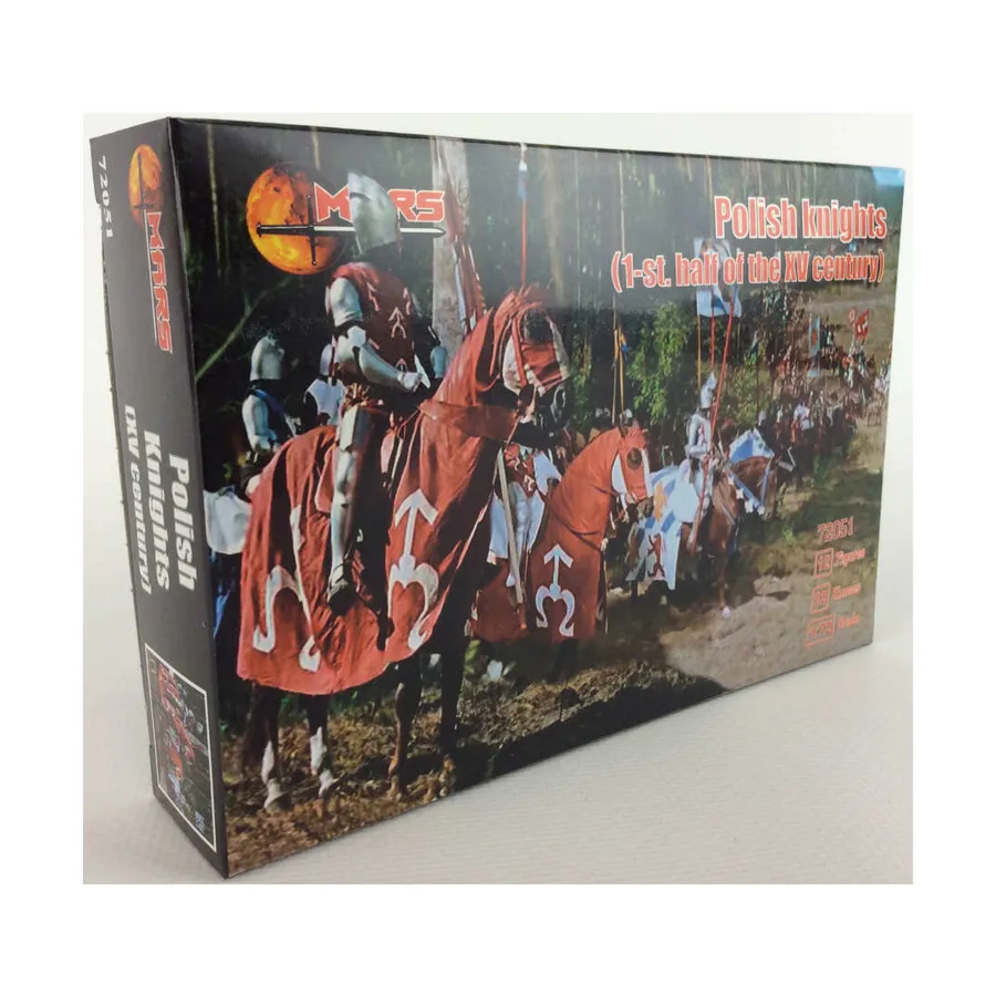Польские рыцари, 1st Half of the XV Century Miniatures (1:72)
Польские рыцари, 1st Half of the XV Century Miniatures (1:72)