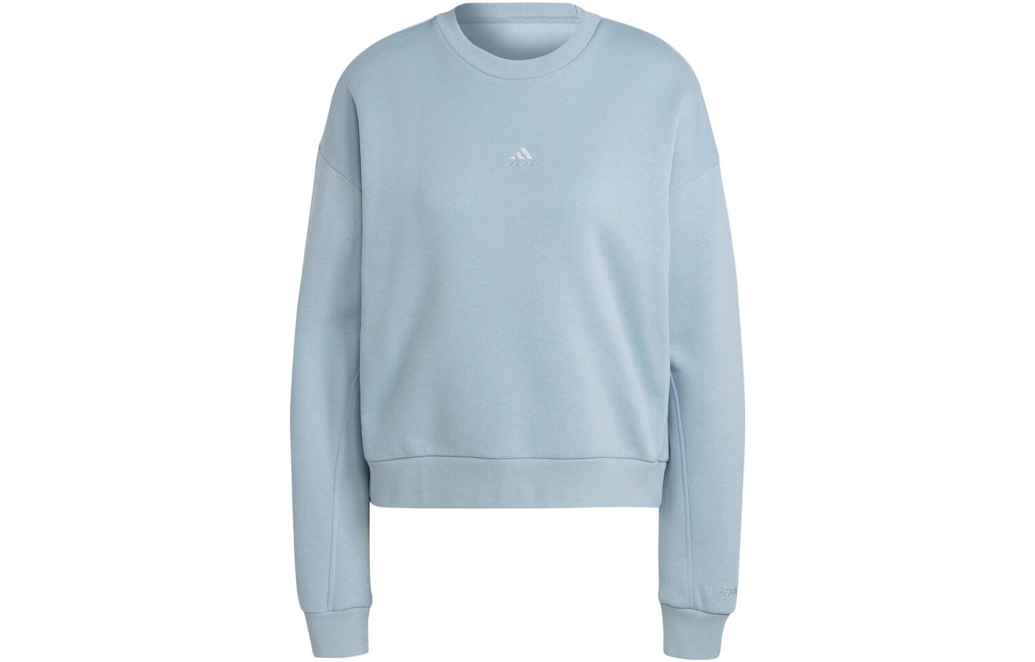 Свитшот женский светло-голубой Adidas
Свитшот женский светло-голубой Adidas