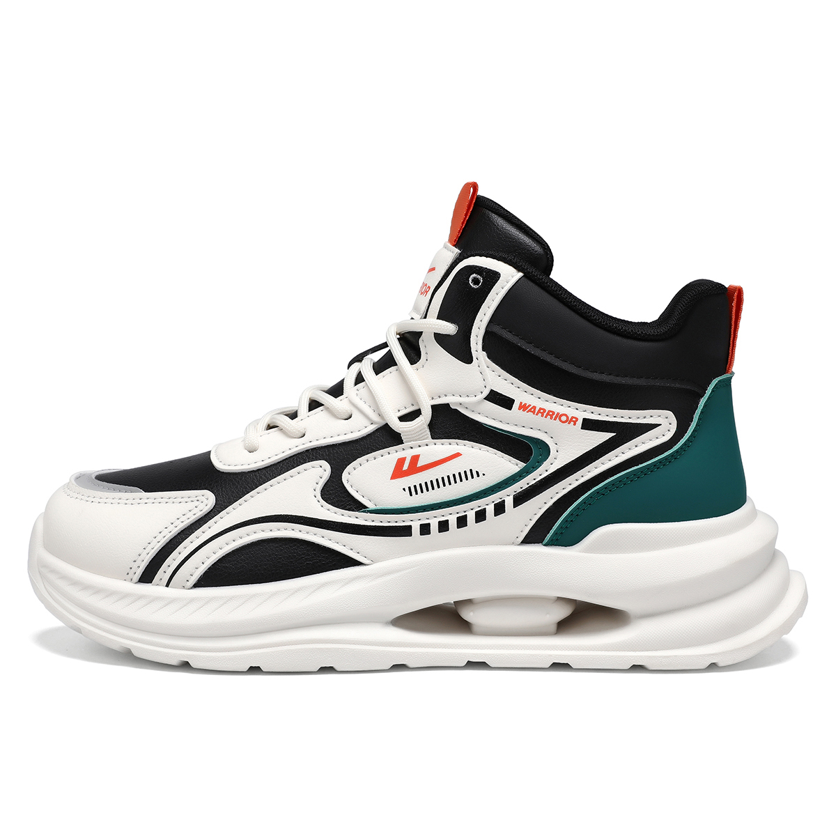 Мужские модные пухлые кроссовки Abrasion Resistant Breathable High top Chunky WARRIOR, бежевый черный зеленый
Мужские модные пухлые кроссовки Abrasion Resistant Breathable High top Chunky WARRIOR, бежевый черный зеленый