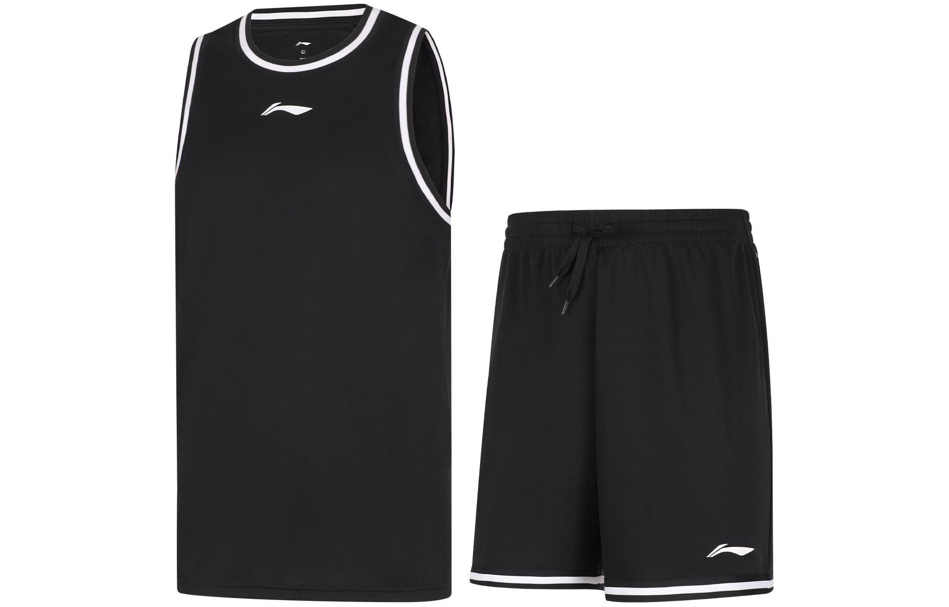 LINING Костюм баскетбольный CBA Collection мужской black
LINING Костюм баскетбольный CBA Collection мужской black