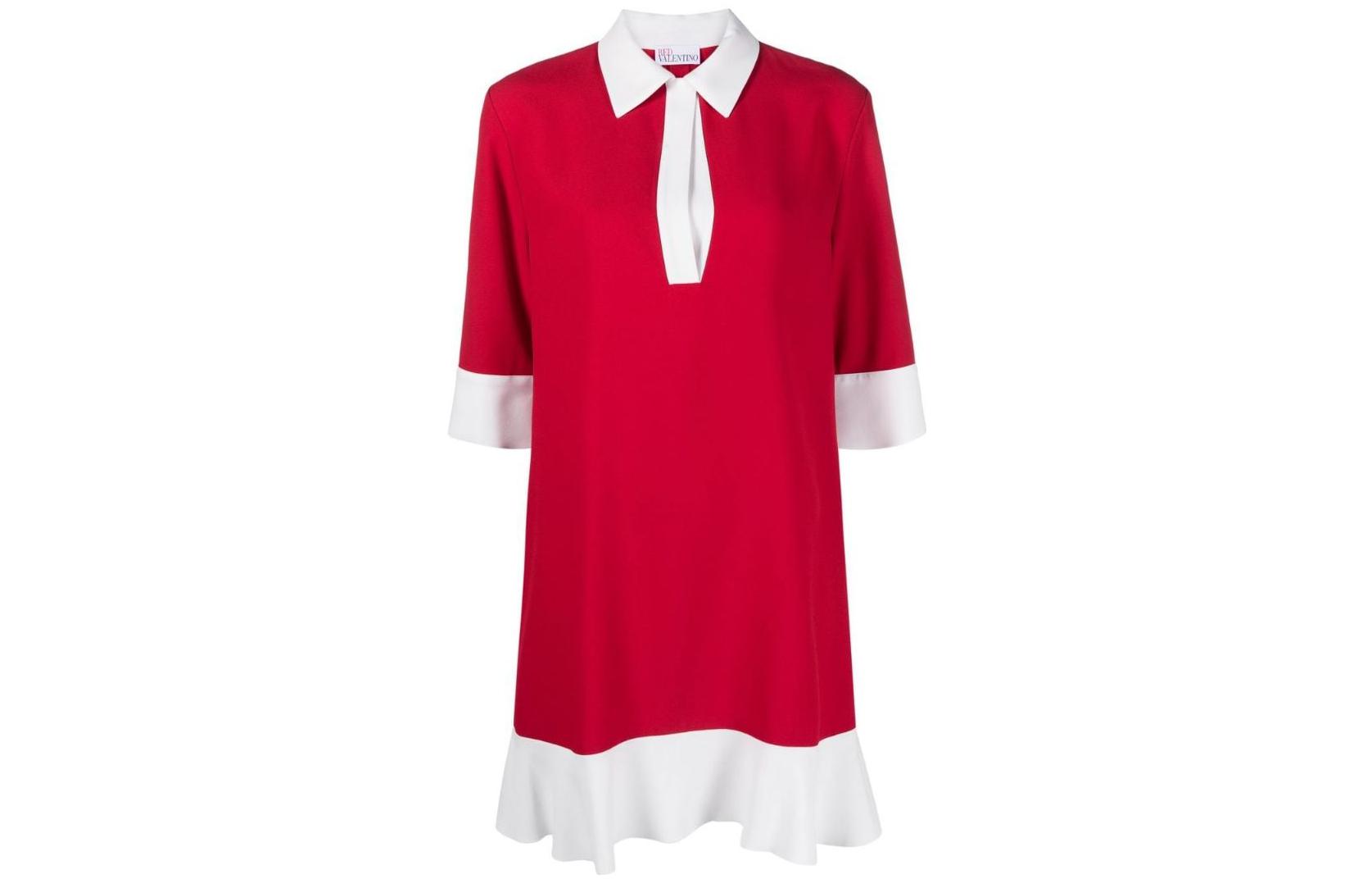 RED VALENTINO SS23 Платье короткое с коротким рукавом женское красное
RED VALENTINO SS23 Платье короткое с коротким рукавом женское красное