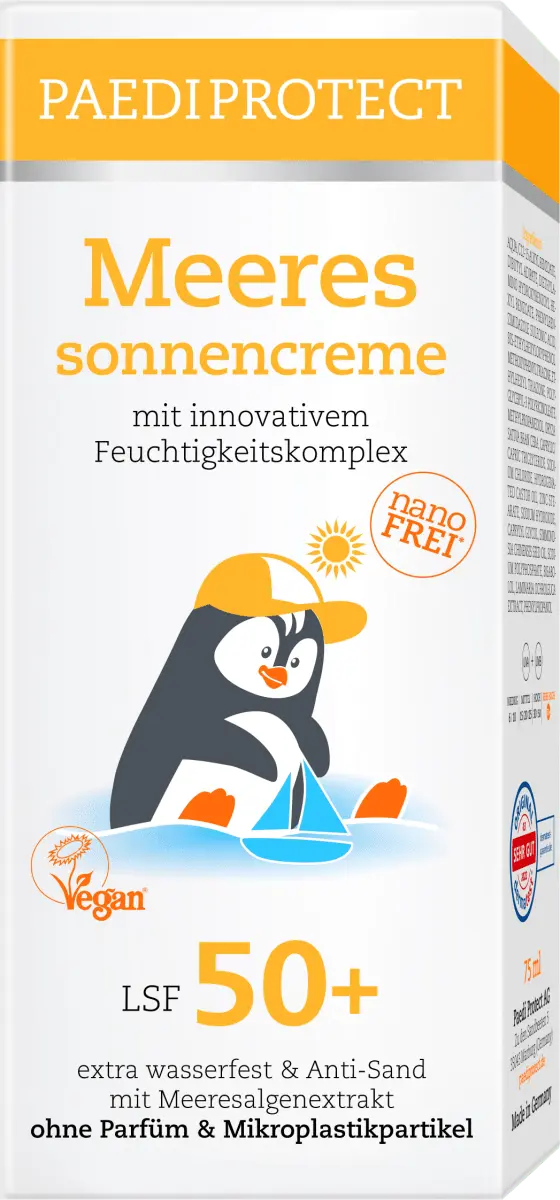 Солнцезащитный крем морской SPF 50+ 750мл PAEDIPROTECT
Солнцезащитный крем морской SPF 50+ 750мл PAEDIPROTECT