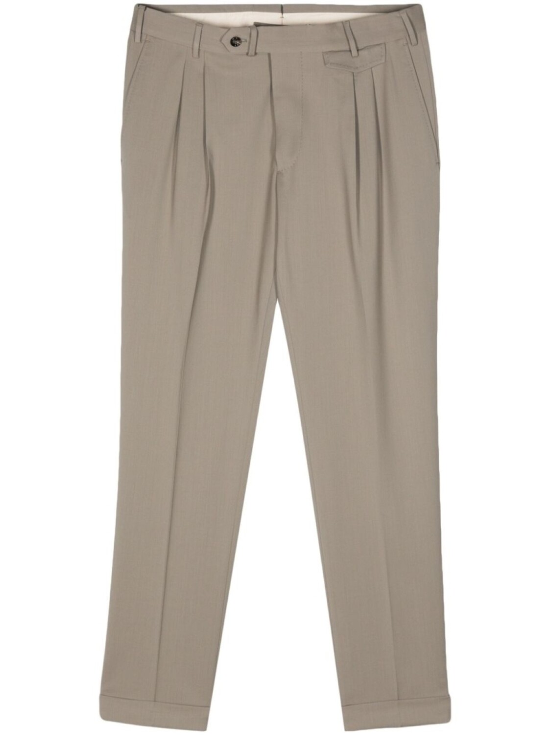 Зауженные брюки чинос из шерсти Dell'oglio, зеленый
Зауженные брюки чинос из шерсти Dell'oglio, зеленый