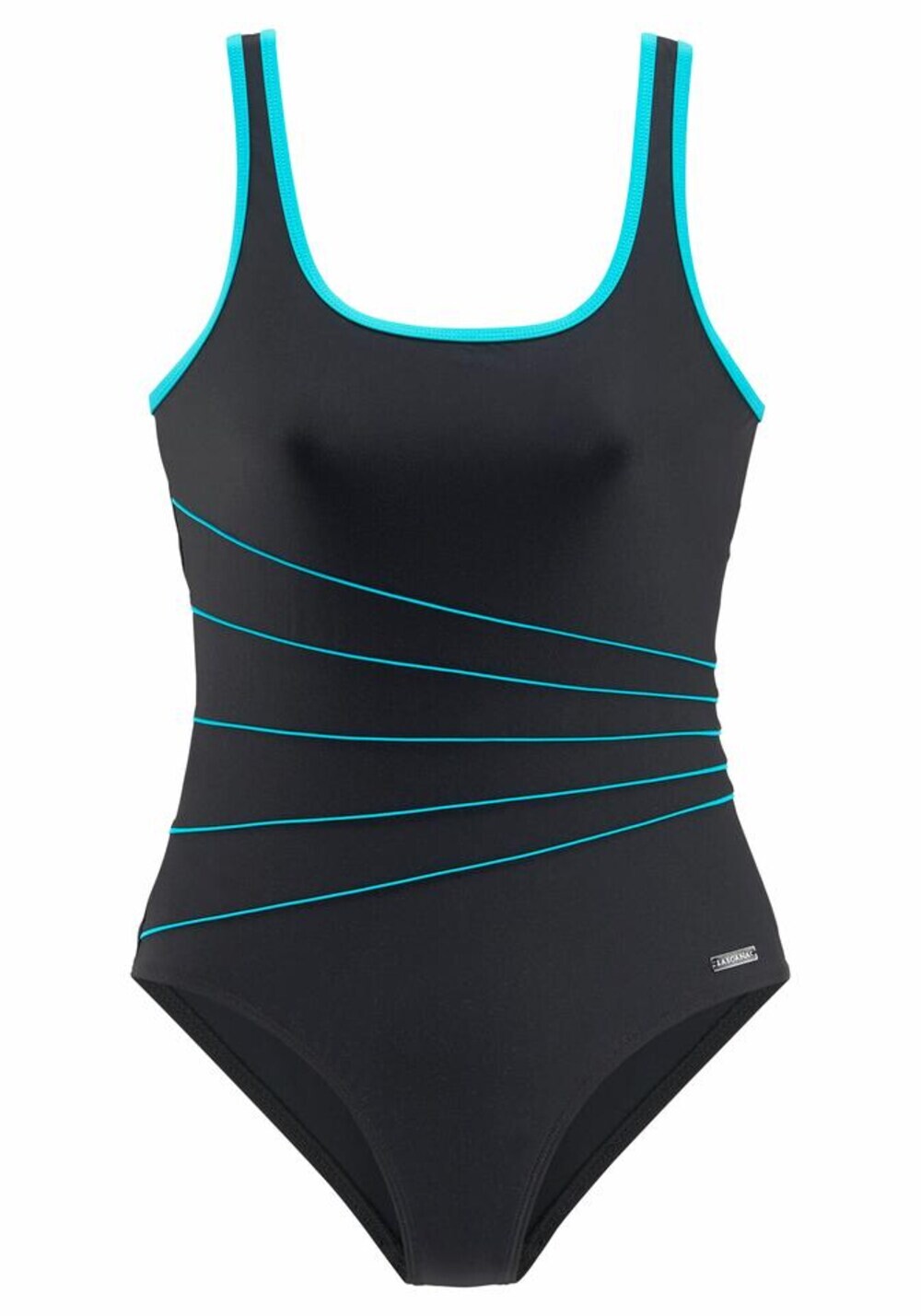 Корректирующий купальник без косточек Lascana, черный
Корректирующий купальник без косточек Lascana, черный