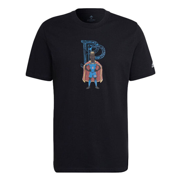 Футболка Men's adidas Chest Character Alphabet Cartoon Printing Round Neck Short Sleeve Black T-Shirt, мультиколор
Футболка Men's adidas Chest Character Alphabet Cartoon Printing Round Neck Short Sleeve Black T-Shirt, мультиколор