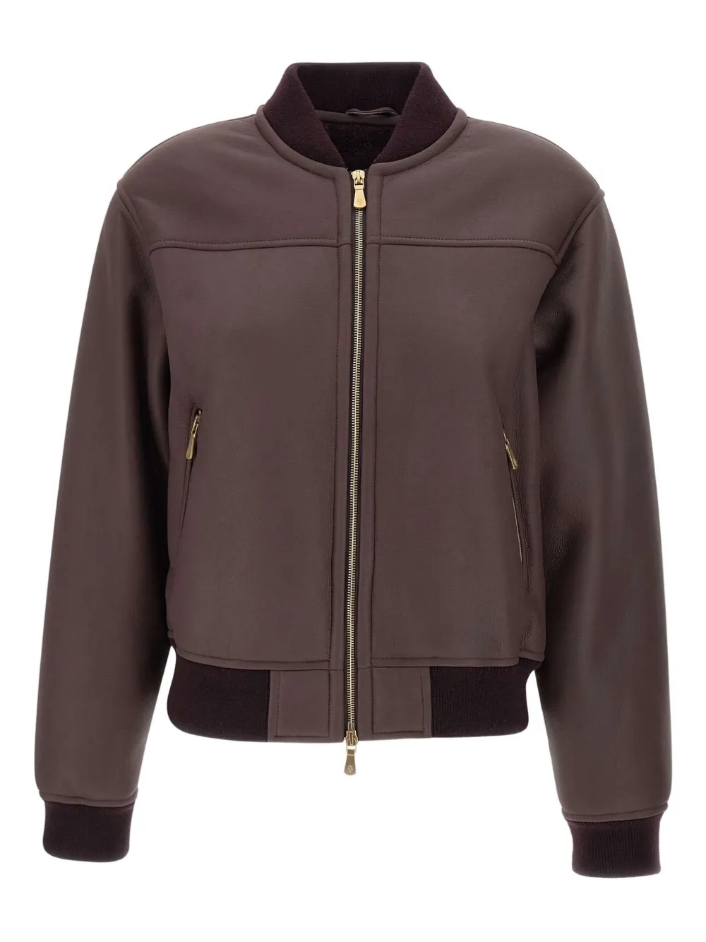 Куртка-бомбер из овчины на молнии Eleventy, коричневый
Куртка-бомбер из овчины на молнии Eleventy, коричневый