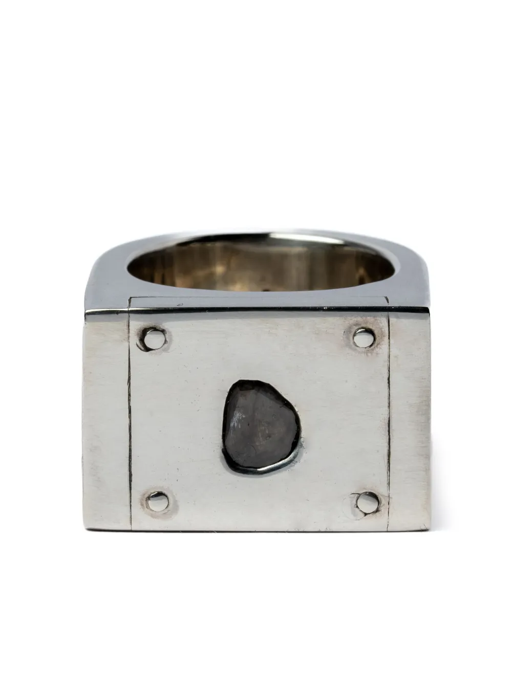 Кольцо Plate с бриллиантом Parts of Four, серебяный
Кольцо Plate с бриллиантом Parts of Four, серебяный