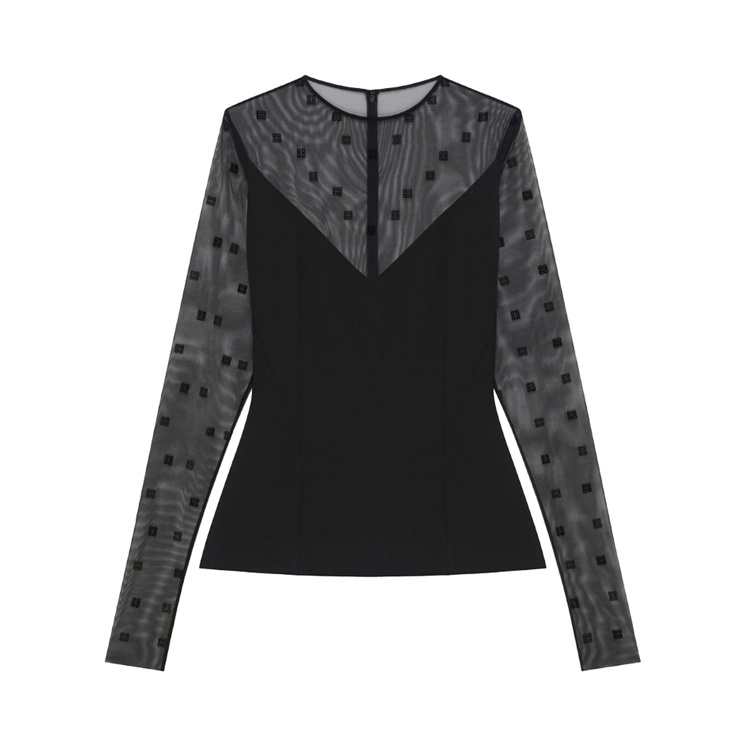 Тюлевый топ с длинными рукавами Give 4G, цвет Черный
Тюлевый топ с длинными рукавами Give 4G, цвет Черный