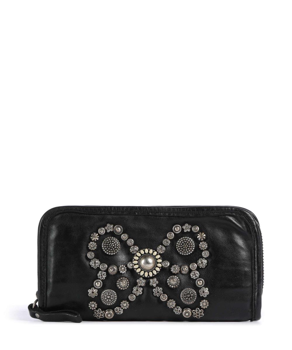 Кошелек из воловьей кожи Campomaggi, черный
Кошелек из воловьей кожи Campomaggi, черный