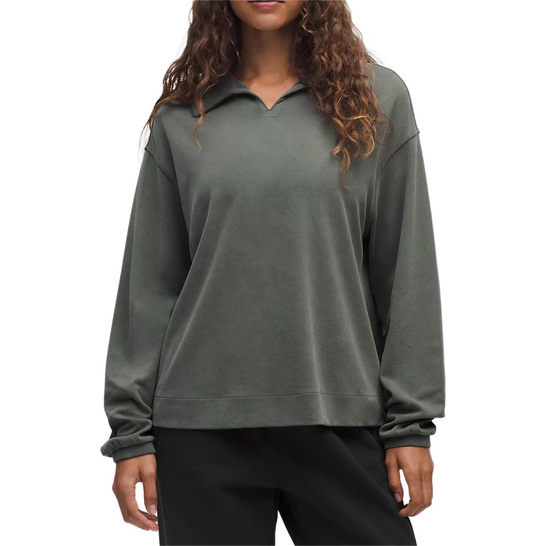 Женская рубашка-поло Softstreme Lululemon, palm зеленый/plmd
Женская рубашка-поло Softstreme Lululemon, palm зеленый/plmd