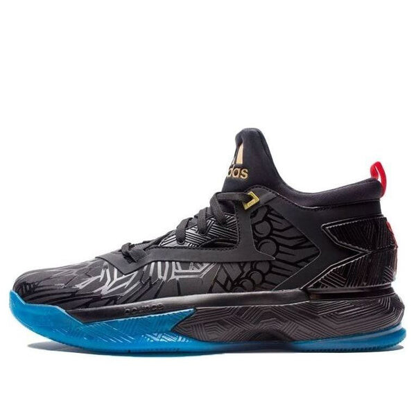 Кроссовки д лиллард 2 Adidas, черный 
Кроссовки д лиллард 2 Adidas, черный