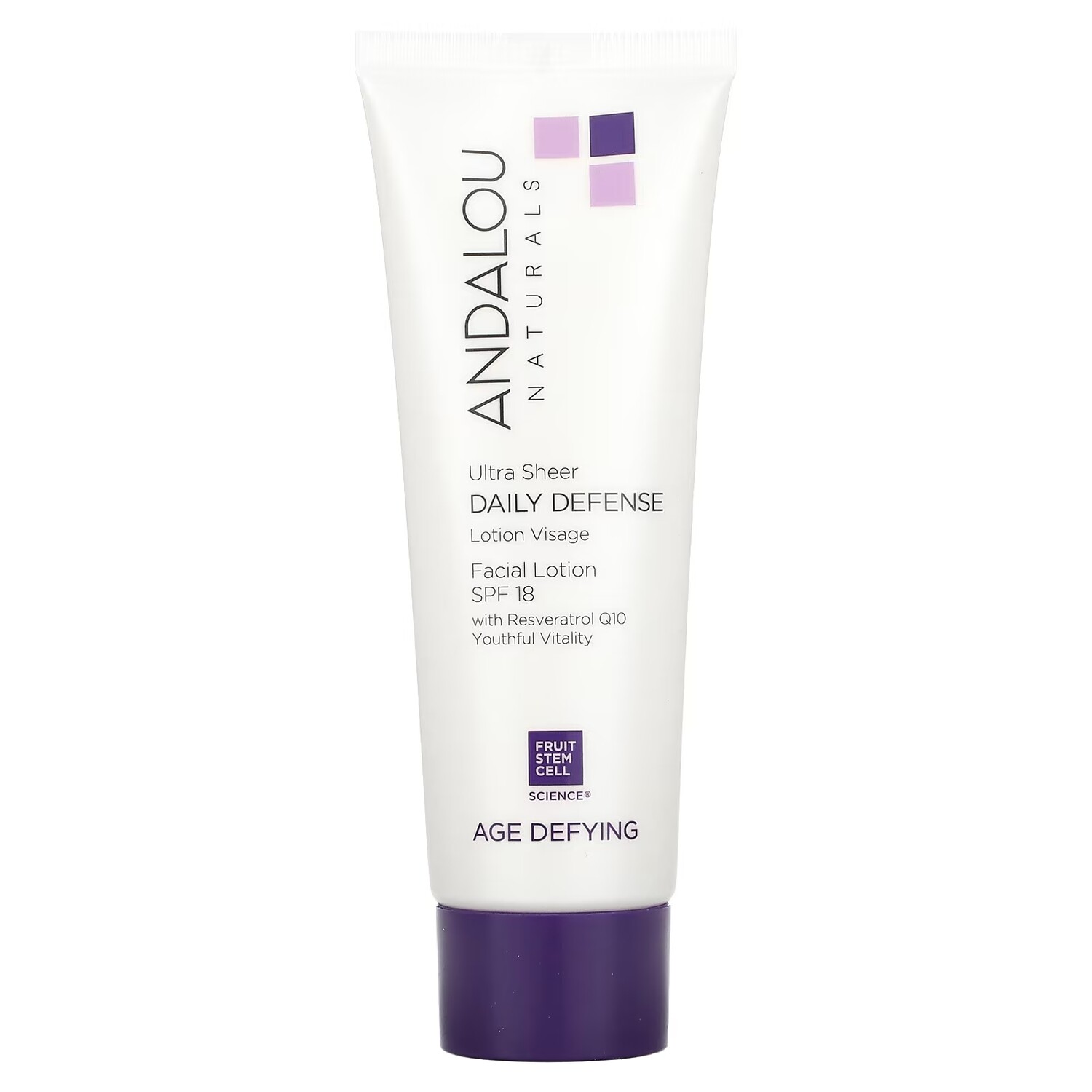 Лосьон для лица Andalou Naturals Ultra Sheer Daily Defense против старения, 80 мл
Лосьон для лица Andalou Naturals Ultra Sheer Daily Defense против старения, 80 мл