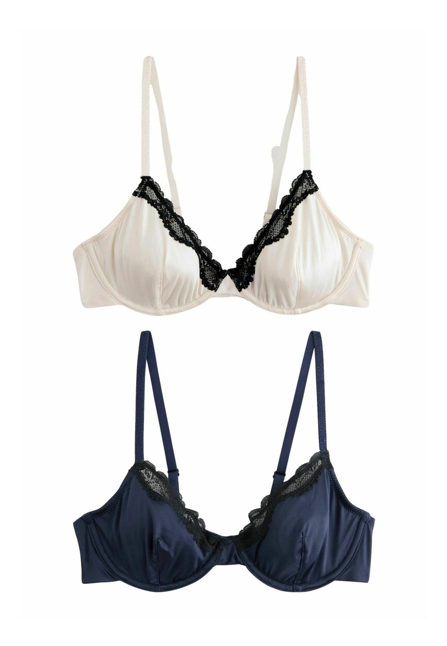 Бюстгальтер Next NON PAD PLUNGE FIT HIGH SHINE 2-PACK, Navy Cream/Blue
Бюстгальтер Next NON PAD PLUNGE FIT HIGH SHINE 2-PACK, Navy Cream/Blue