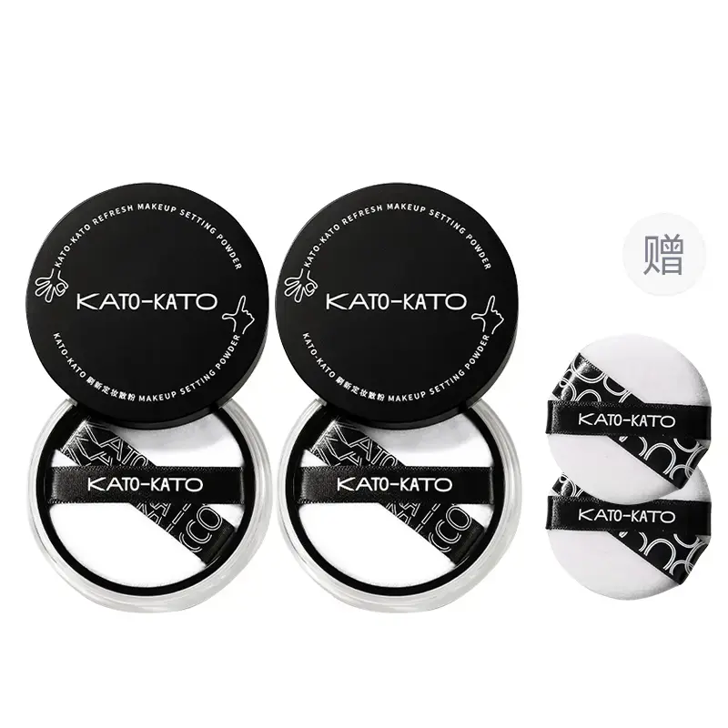KATO Long Lasting Concealing Set Loose Powder Oil Control Evening Skin Tone Setting 2 Piece Set KATO-KATO
KATO Long Lasting Concealing Set Loose Powder Oil Control Evening Skin Tone Setting 2 Piece Set KATO-KATO