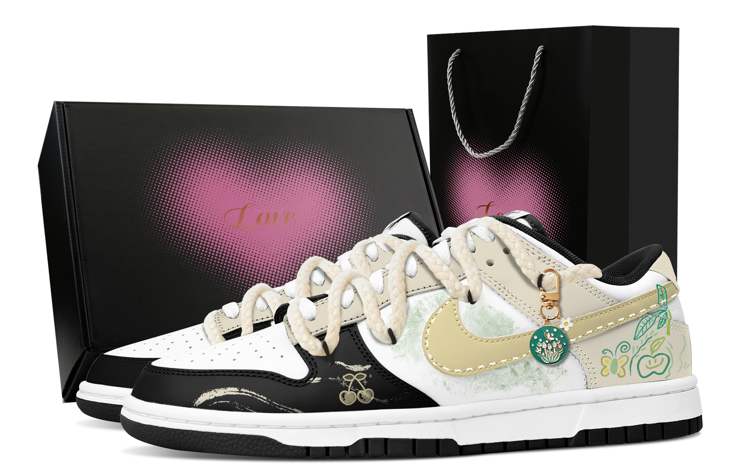 Nike Dunk Morning Mist, Heart Box Leather низкие кроссовки для скейтбординга унисекс Yellow
Nike Dunk Morning Mist, Heart Box Leather низкие кроссовки для скейтбординга унисекс Yellow