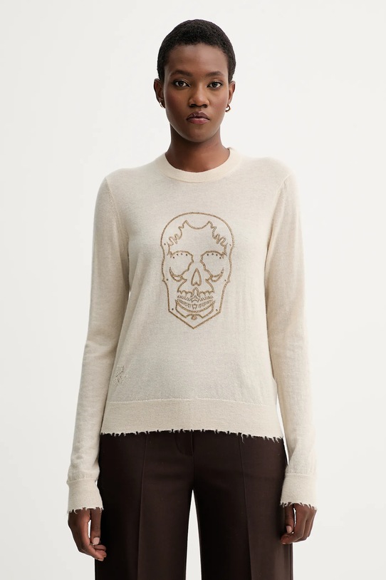 Свитер из кашемира Zadig&Voltaire, бежевый
Свитер из кашемира Zadig&Voltaire, бежевый