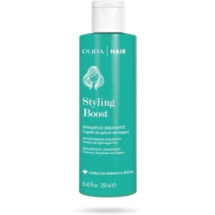 Pupa Hair Styling Boost Увлажняющий шампунь для нормальных и сухих волос 250мл
Pupa Hair Styling Boost Увлажняющий шампунь для нормальных и сухих волос 250мл