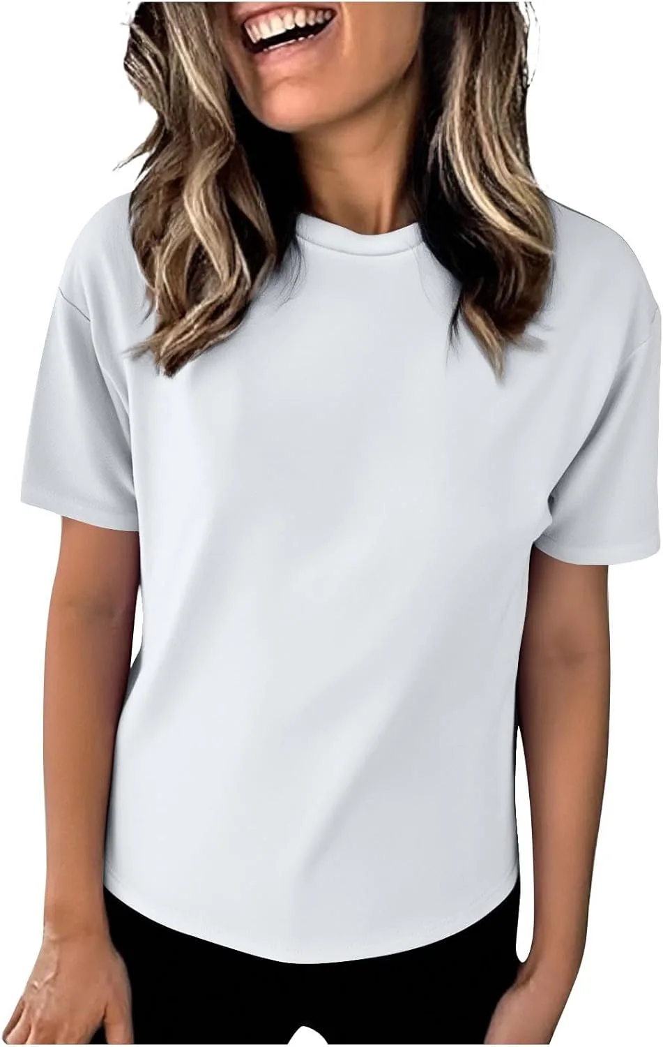 Женская футболка Casual летняя с коротким рукавом NaRHbrg
Женская футболка Casual летняя с коротким рукавом NaRHbrg