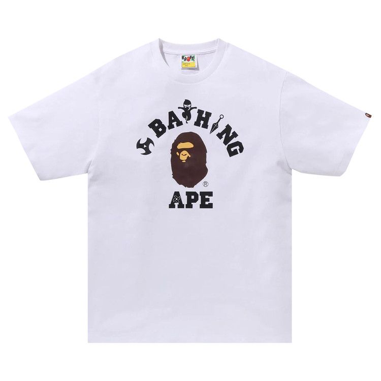 Футболка BAPE Ninja College Tee, White, Белый, Футболка BAPE Ninja College Tee, White
Футболка BAPE Ninja College Tee, White, Белый, Футболка BAPE Ninja College Tee, White