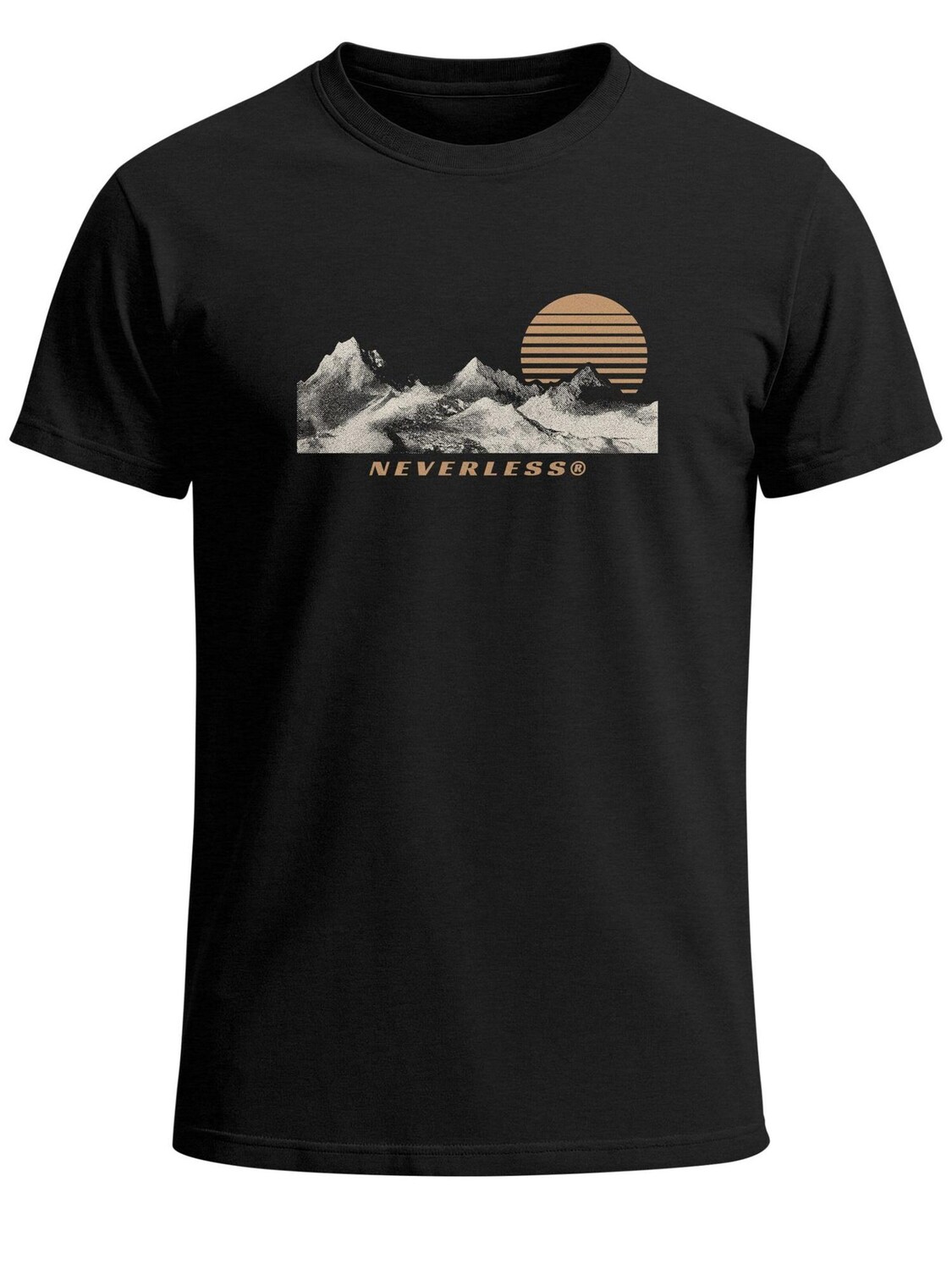 Neverless Футболка 'Mountain' в черном цвете
Neverless Футболка 'Mountain' в черном цвете