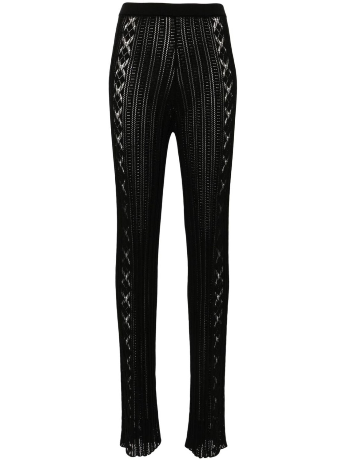 Roberto Collina кружевные брюки, черный 
Roberto Collina кружевные брюки, черный