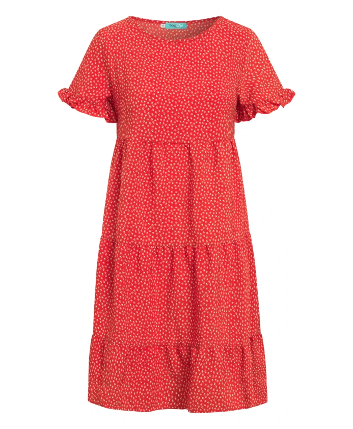 Красное летнее платье в горошек Tooche, красный
Красное летнее платье в горошек Tooche, красный