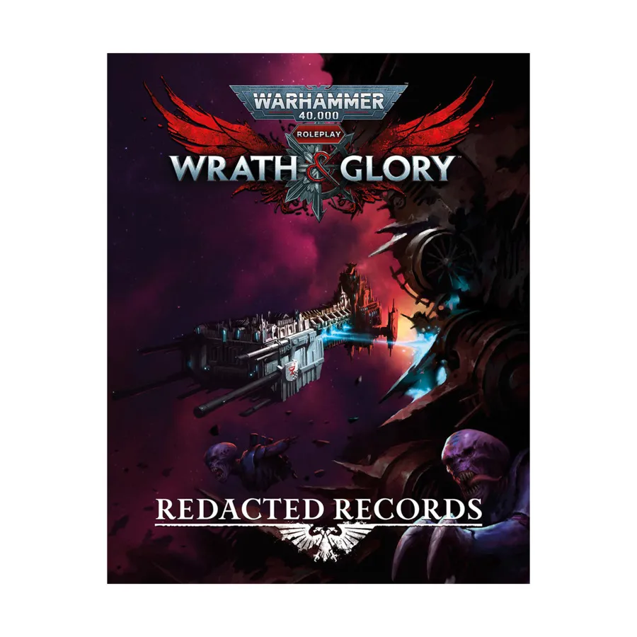 Wrath & Glory - Redacted Records, Warhammer 40,000 RPG (Cubicle Seven), твердый переплет
Wrath & Glory - Redacted Records, Warhammer 40,000 RPG (Cubicle Seven), твердый переплет