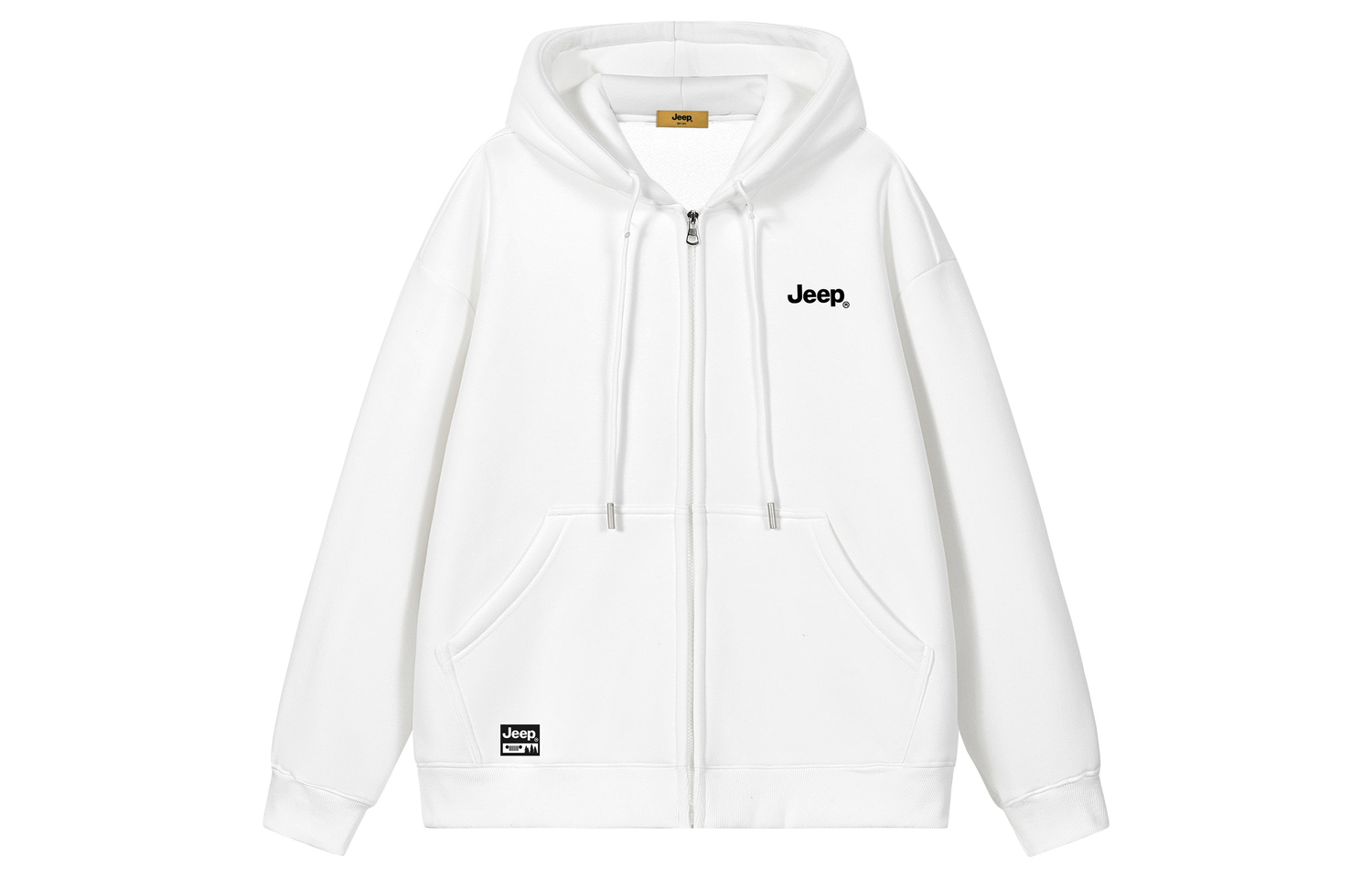 Унисекс свитшот Jeep, белый
Унисекс свитшот Jeep, белый