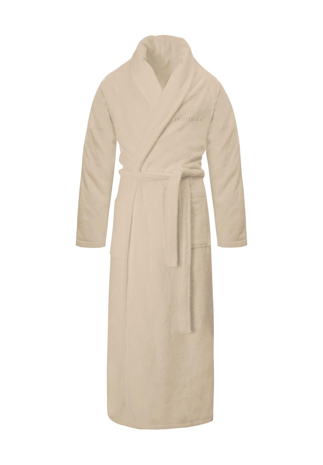 Халат Lola из 100% хлопка Normani, бежевый 
Халат Lola из 100% хлопка Normani, бежевый