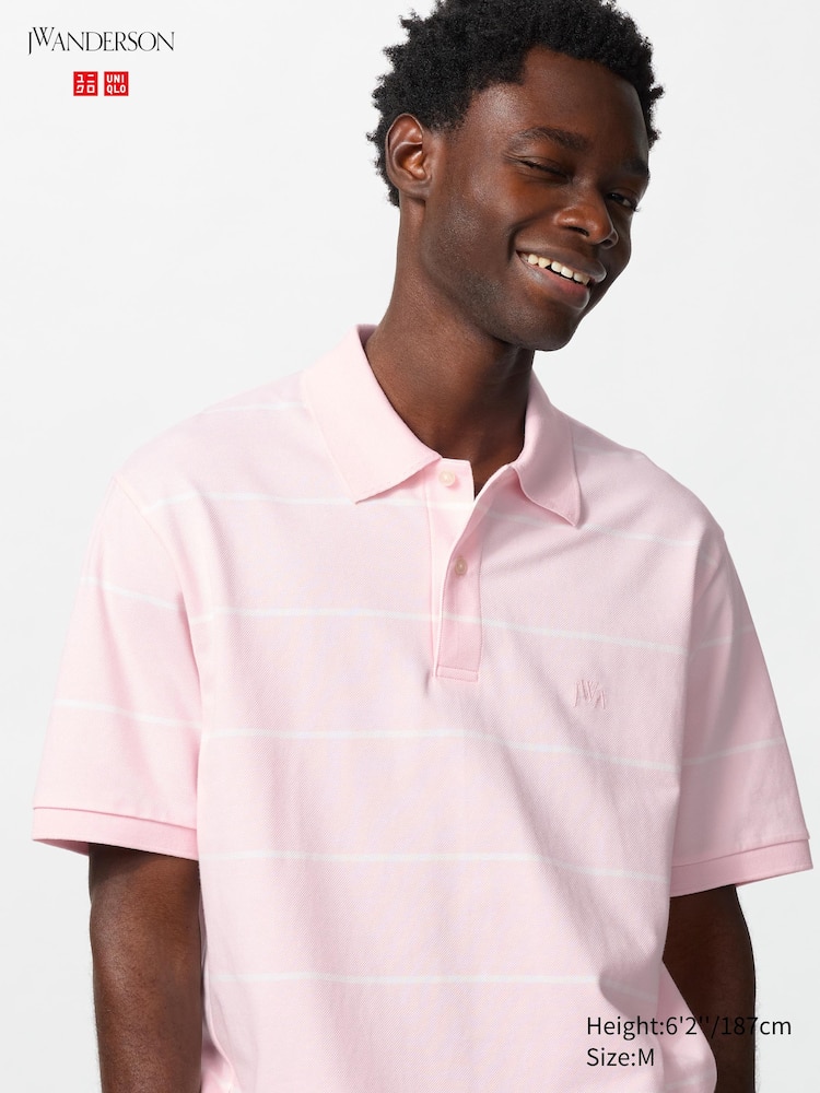 Рубашка-Поло в полоску Uniqlo, цвет 11 розовый
Рубашка-Поло в полоску Uniqlo, цвет 11 розовый