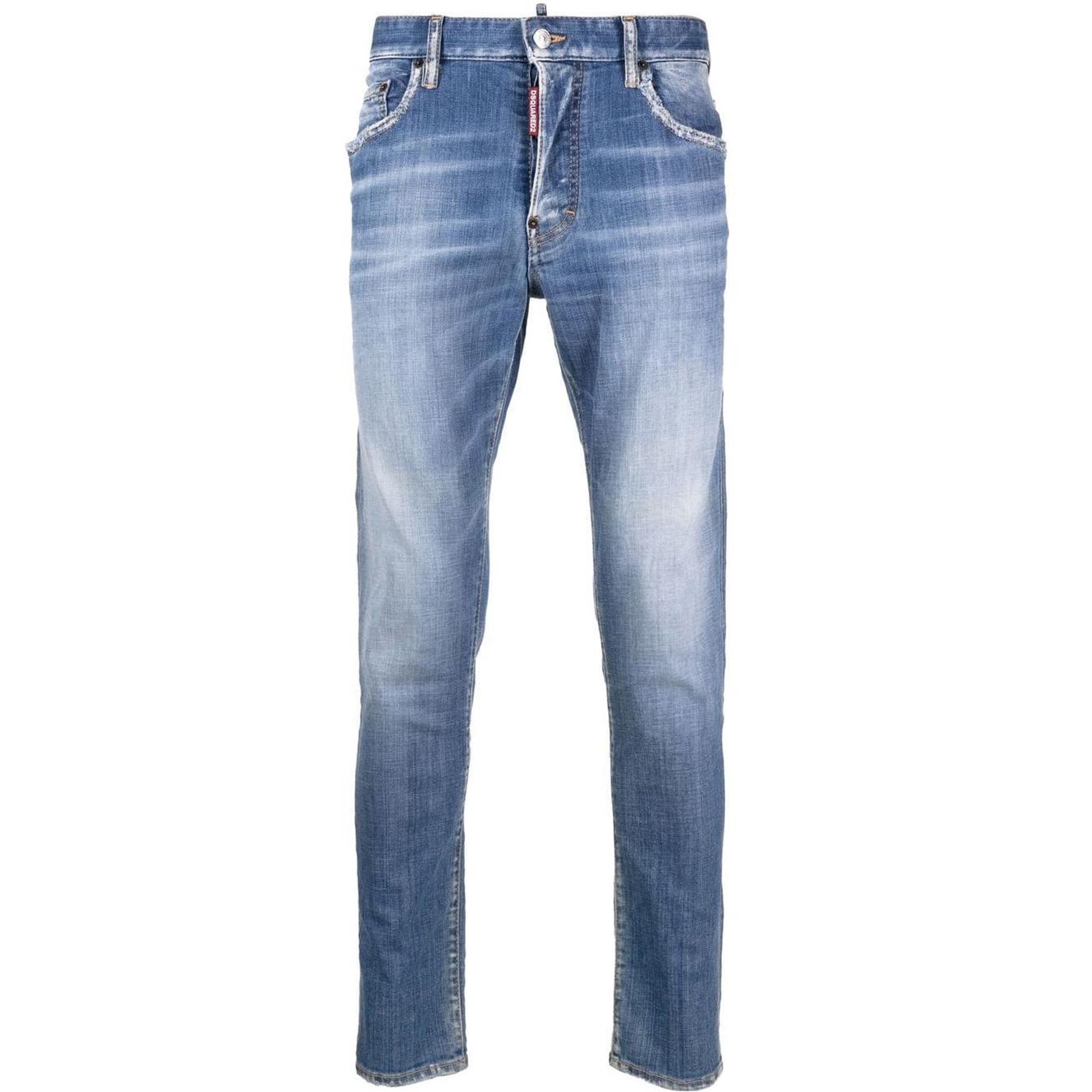 Потертые джинсы slim-cut DSQUARED 2, синий
Потертые джинсы slim-cut DSQUARED 2, синий