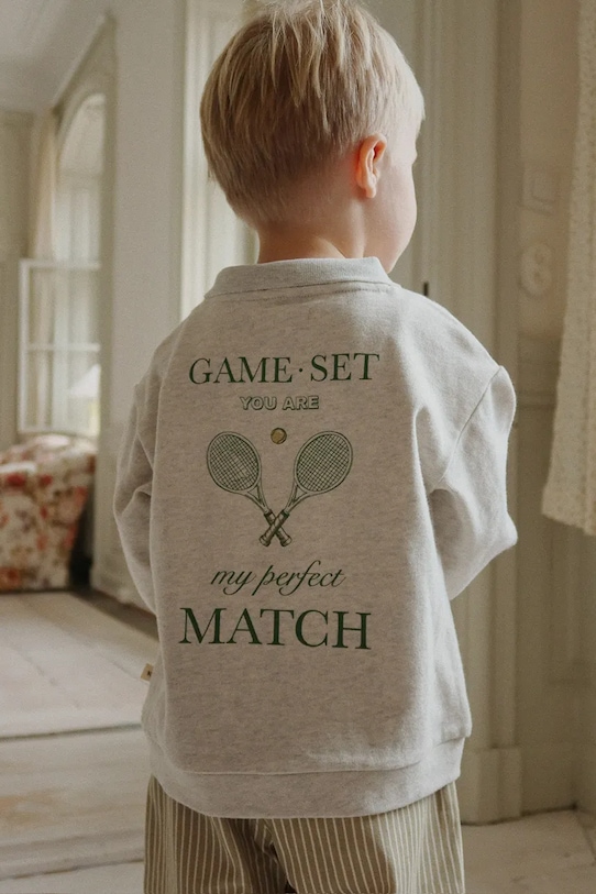 Детская хлопковая толстовка SPOTTY LS POLO GOTS Konges Sløjd, серый
Детская хлопковая толстовка SPOTTY LS POLO GOTS Konges Sløjd, серый