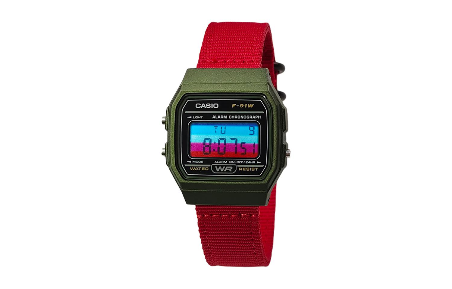 CASIO Мужские часы Retrofit Series с кварцевым механизмом и нейлоновым ремешком, черный циферблат
CASIO Мужские часы Retrofit Series с кварцевым механизмом и нейлоновым ремешком, черный циферблат