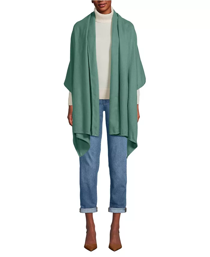 Женская шаль-накидка CashTouch Lands' End, зеленый
Женская шаль-накидка CashTouch Lands' End, зеленый