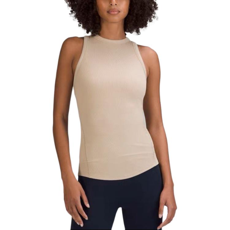 Облегающая майка для спорта женская Lululemon, легкий коричневый
Облегающая майка для спорта женская Lululemon, легкий коричневый