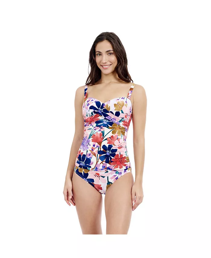 Танкини Melody D Cup с перекрещивающимися деталями на косточках, регулируемые бретельки Profile by Gottex, мультиколор
Танкини Melody D Cup с перекрещивающимися деталями на косточках, регулируемые бретельки Profile by Gottex, мультиколор