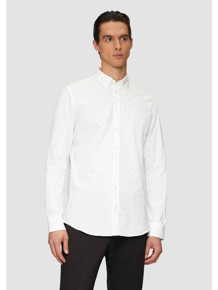 Рубашка s.Oliver BLACK LABEL Hemd langarm, белый
Рубашка s.Oliver BLACK LABEL Hemd langarm, белый