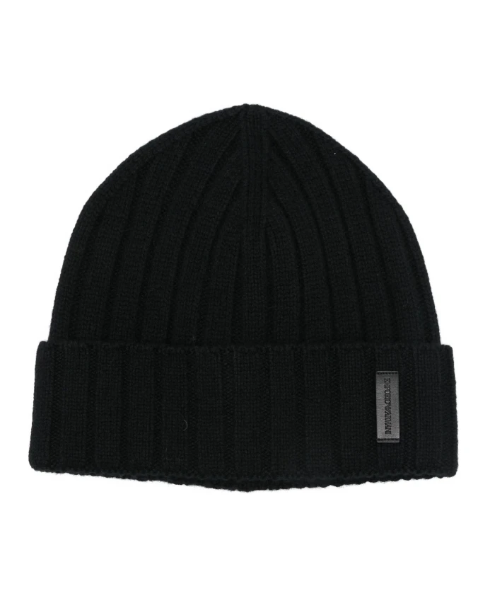 Черная шапка-бини "Красавица" Emporio Armani, черный
Черная шапка-бини "Красавица" Emporio Armani, черный