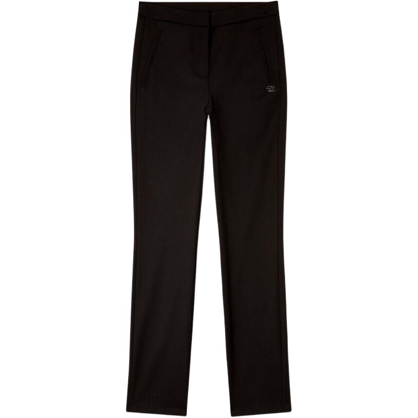 Прямые брюки с боковой деталью DIESEL, черный
Прямые брюки с боковой деталью DIESEL, черный