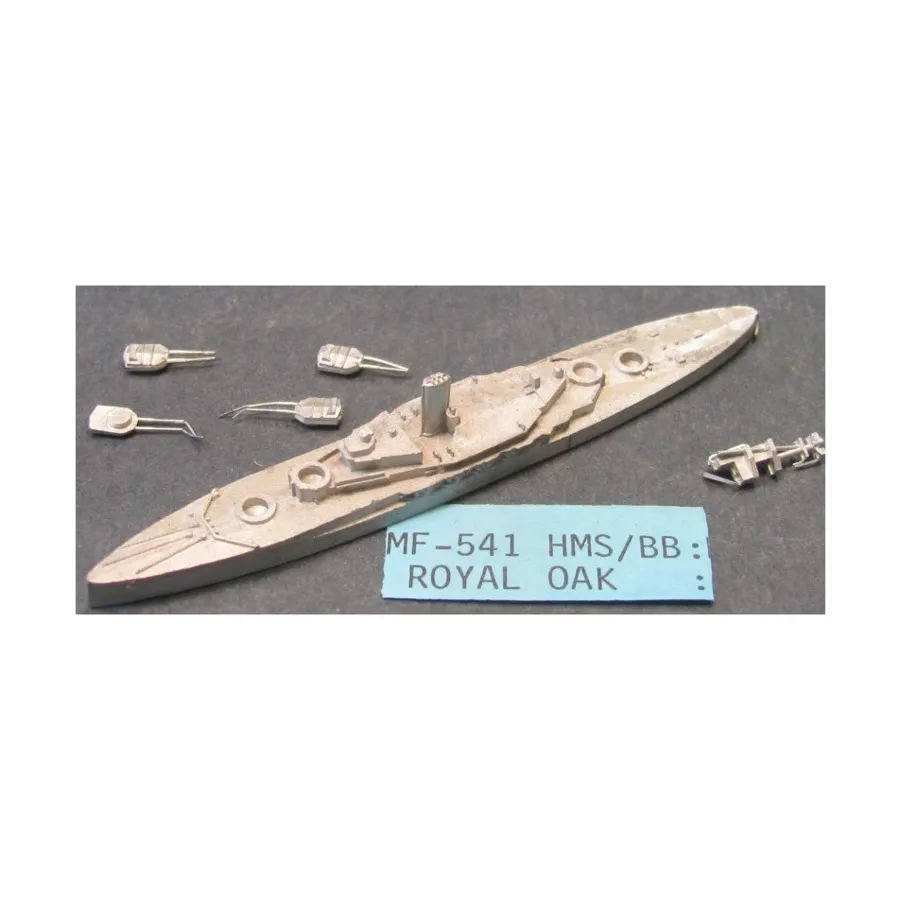 HMS/BB Ройал Оук, World War II - Naval Miniatures - Great Britain (1:2400)
HMS/BB Ройал Оук, World War II - Naval Miniatures - Great Britain (1:2400)